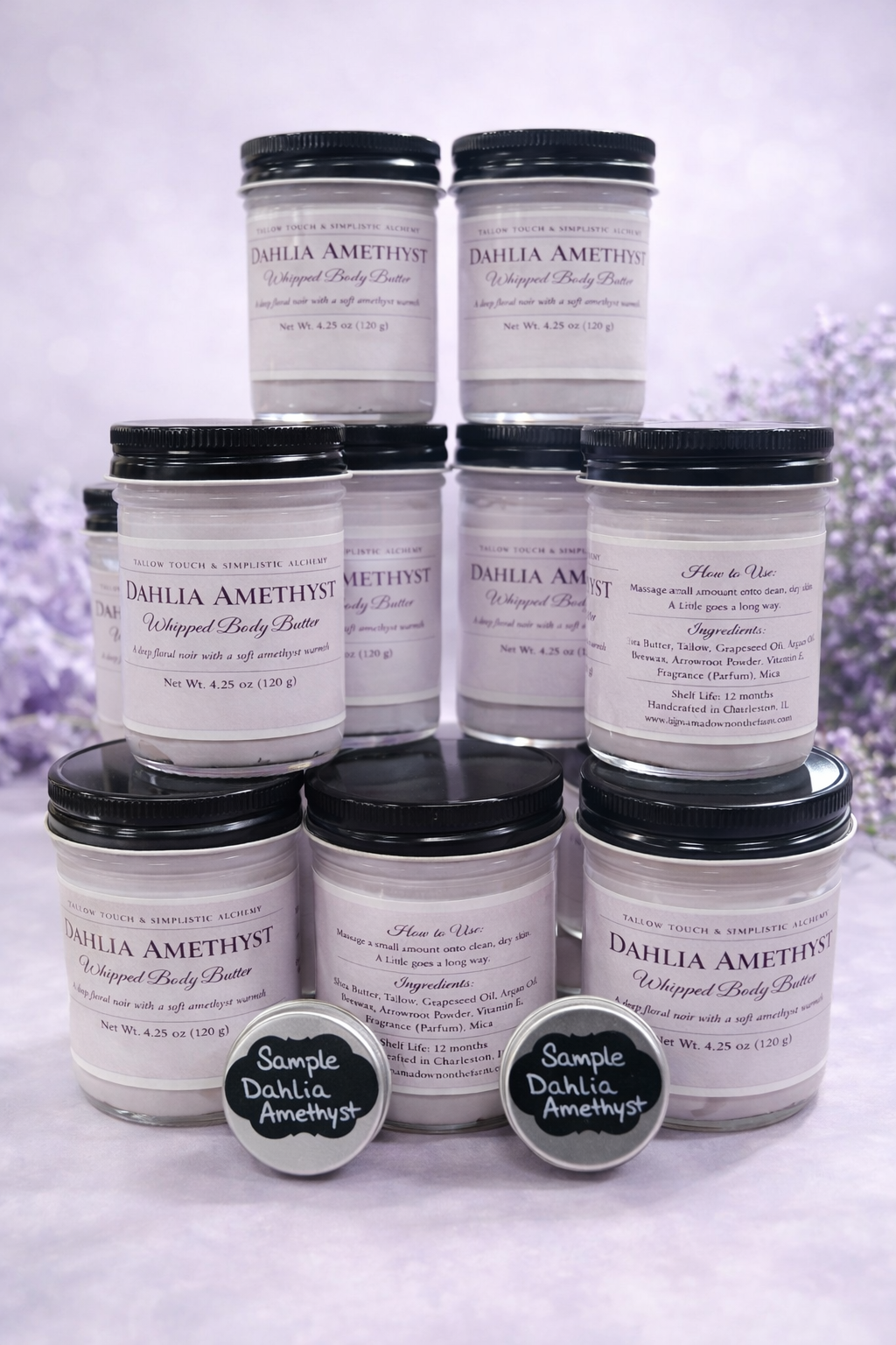 Dahlia Amethyst – Whipped Body Butter