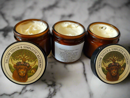 Silken Neroli & Jasmine Tallow Hand cream 1.5oz